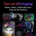 GiAi 3D Lens VR Camera Lens Fixed Focus 52mm F4.0 5.6 8.0 VR Video Shooting Micro SLR Mirrorless Digital Camera Lens