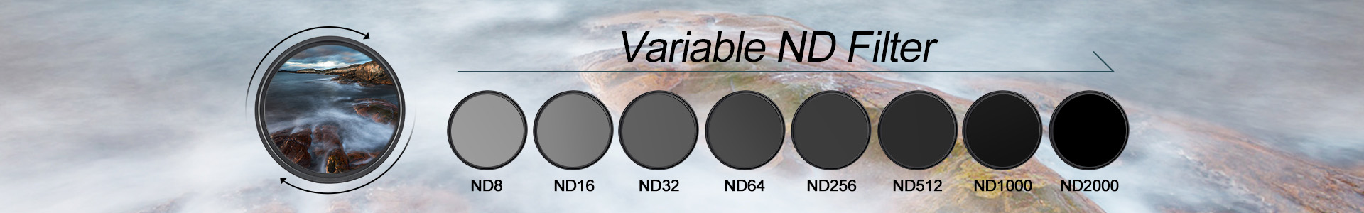 Variable ND filter