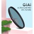 72mm GiAi slim  MC CPL filter