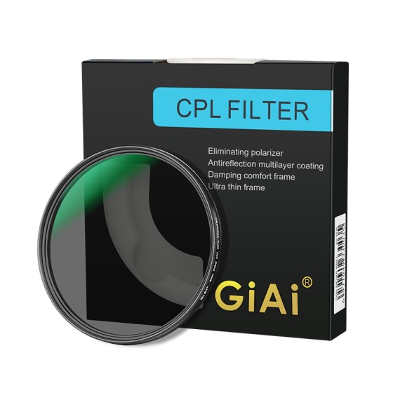 67mm GiAi slim  MC CPL filter