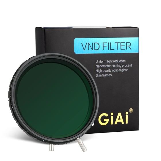 GiAi PRO VND 1-5 Stop Variable Neutral Density Filter