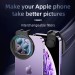  4in1 set Black Mist/CPL/Streak Blue filter match 58mm and 67mm phone clip for iPhone 14 15