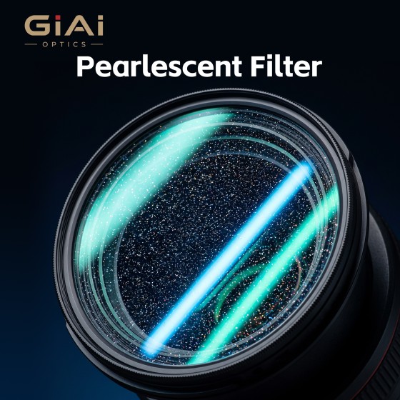 Pearlescent Filter Create a velvety shine and keep it sharp