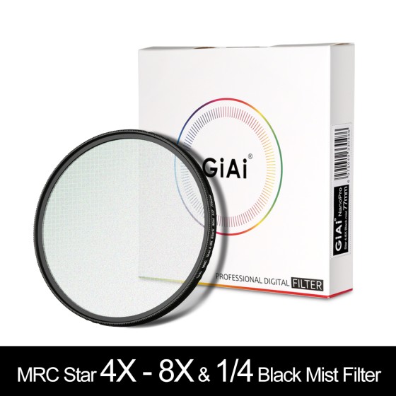 GiAi-Variable Star 4-8X & 1/4 Black Mist Filter 2in1