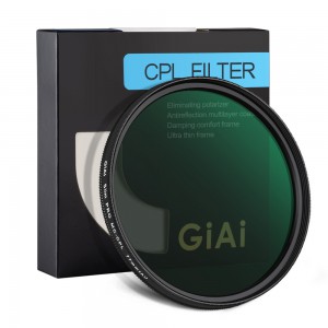 49mm Multi-layer Camera CPL Filter Circular Polarizer Filter