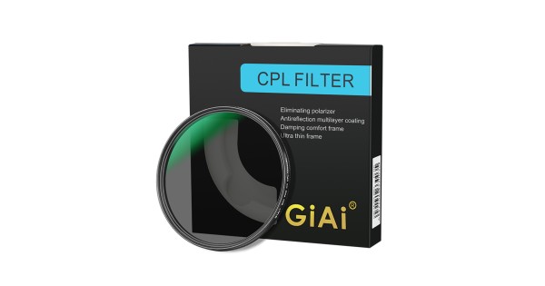 EJ.life Filtre CPL pour Filtre Polarisant Circulaire pour Objectifs de