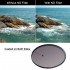 Multi layer coating Camera Neutral Density Filter ND64 6 stops light reduction