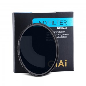 Multi layer coating Camera Neutral Density Filter ND8 3 stops light reduction