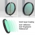 52mm Phone Variable ND Filter ND2-400 With Multi-layer Coating