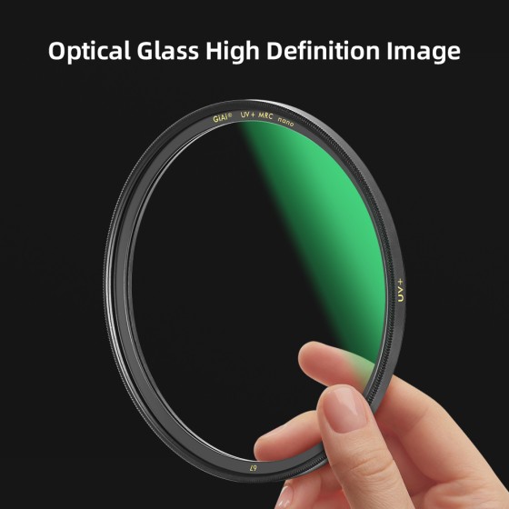 GiAi Protection clear UV + MRC filter Ultra-low reflection