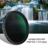 Multi-layer coating ND2-ND400 1-9 stops Variable ND Filter