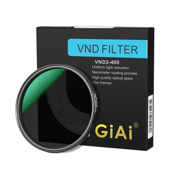 Multi-layer coating ND2-ND400 1-9 stops Variable ND Filter