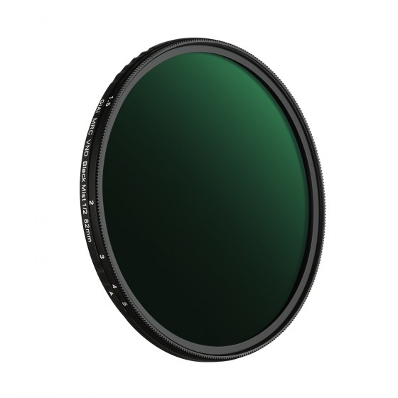 86mm No Cross pattern Variable ND filter and Black mist filter 2in1