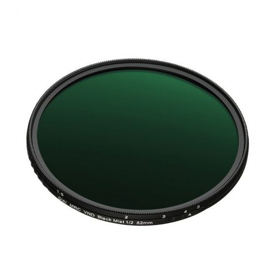 77mm No Cross pattern Variable ND filter and Black mist filter 2in1