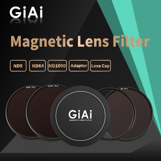 82mm Magnetic Lens Filter Kit ND8 ND64 ND1000 5 In 1