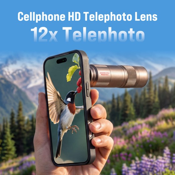 400mm Smart Phone Telephoto Lens
