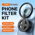 Magnetic Phone Filter Kit CPL ND8 Black Mist Soft Focus Filter For iPhone and Android Phone