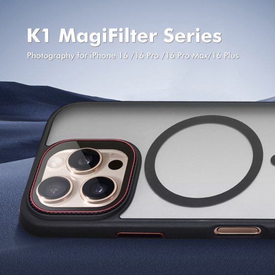 Unleash the photography potential of iPhone 16pro K1 Magnetic Filter Set