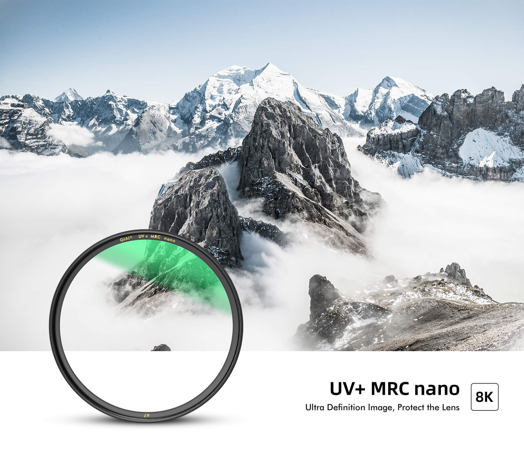 Protection Clear UV+ MRC Filter Ultra Low Reflection