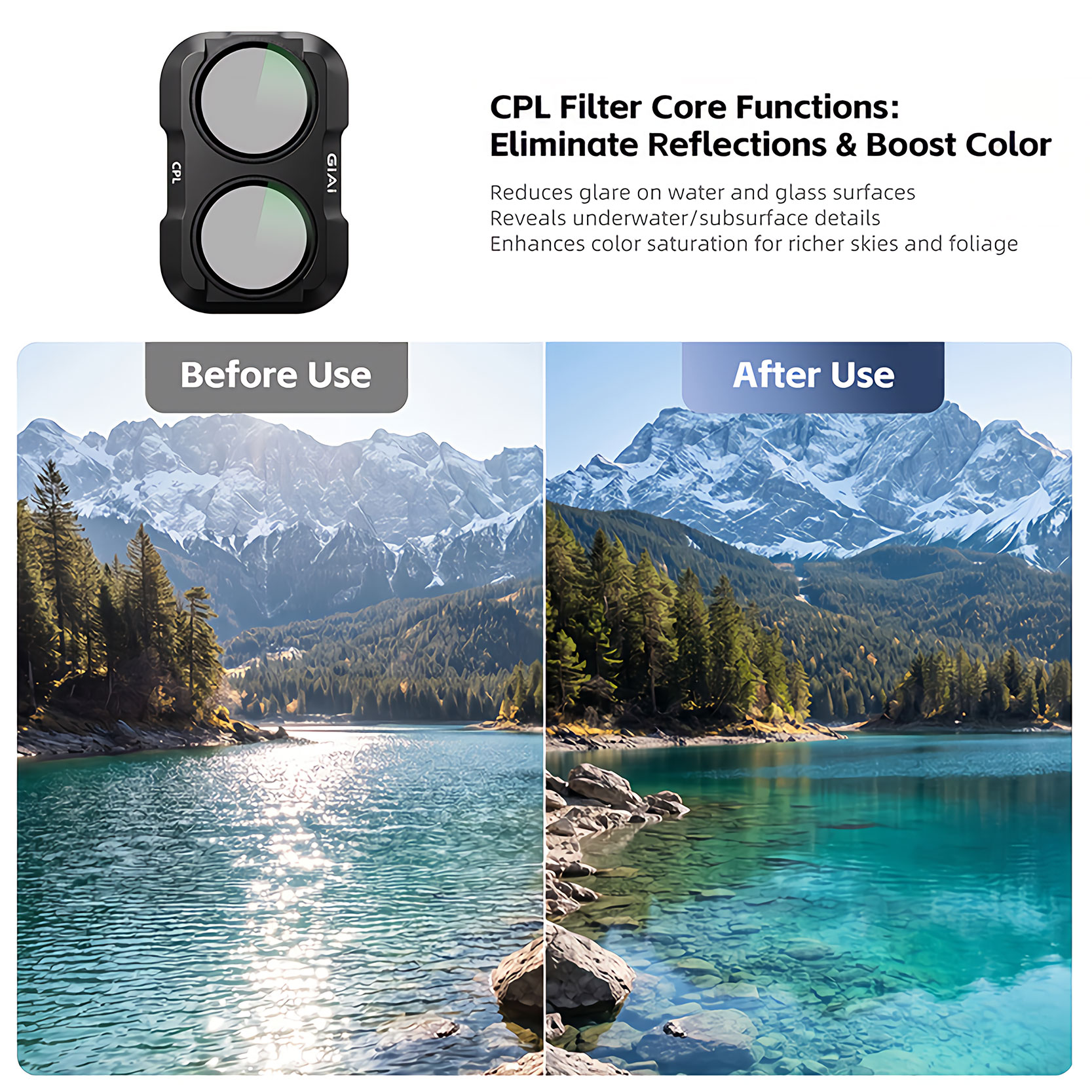 camera filter for pocket 4 pro