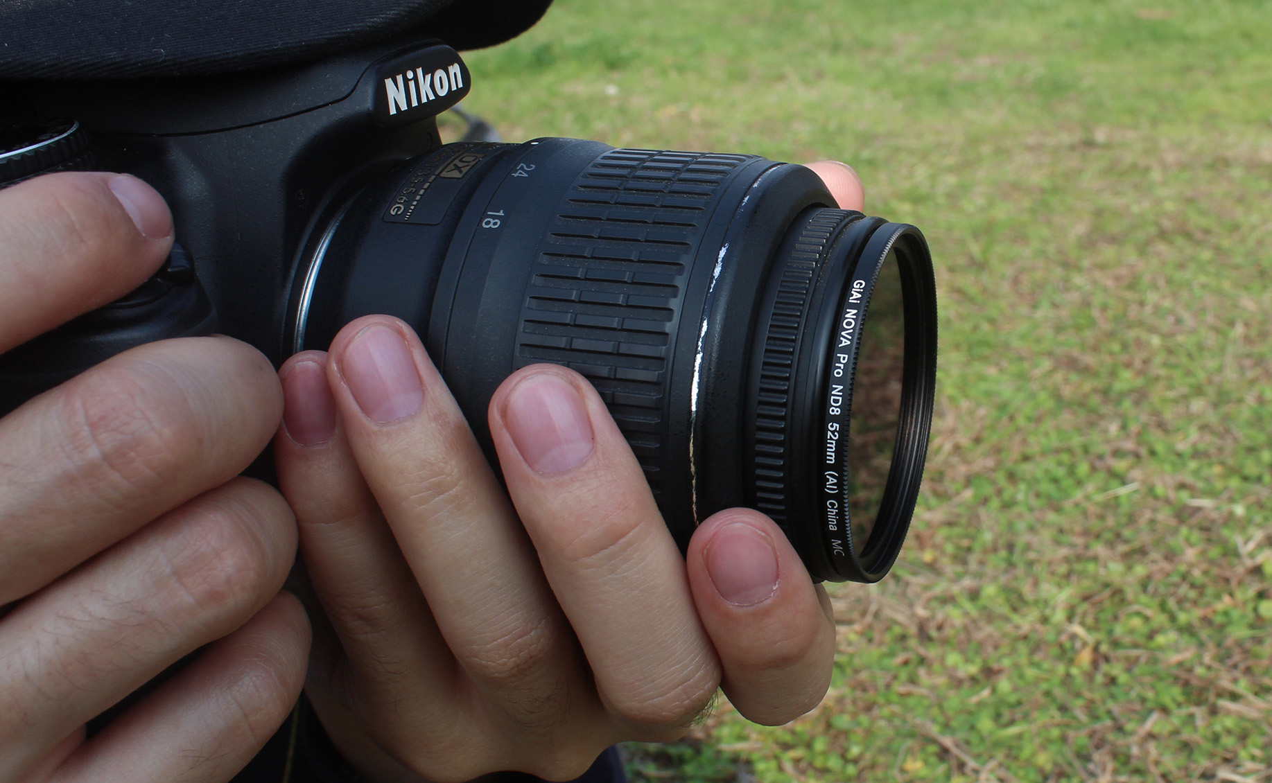 camera neutral density filter ND8