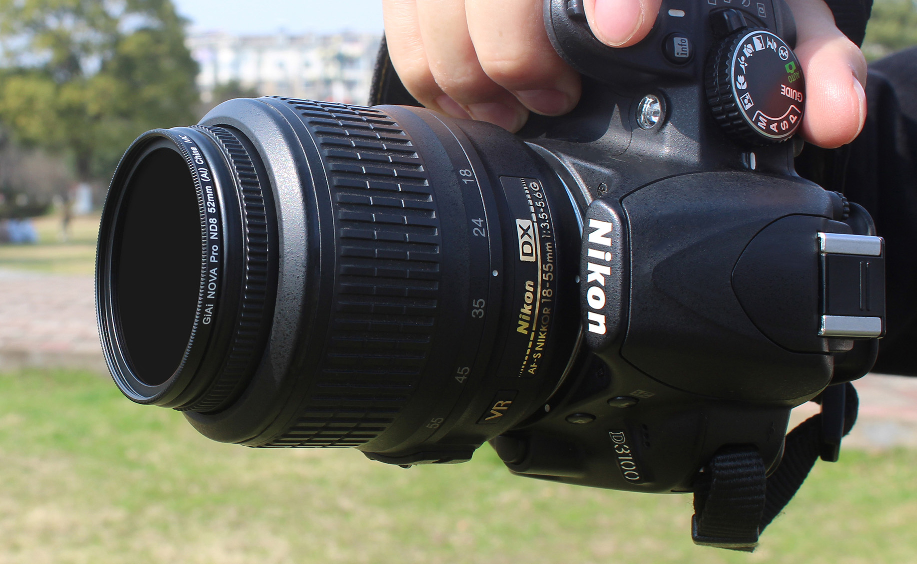 camera neutral density filter ND8