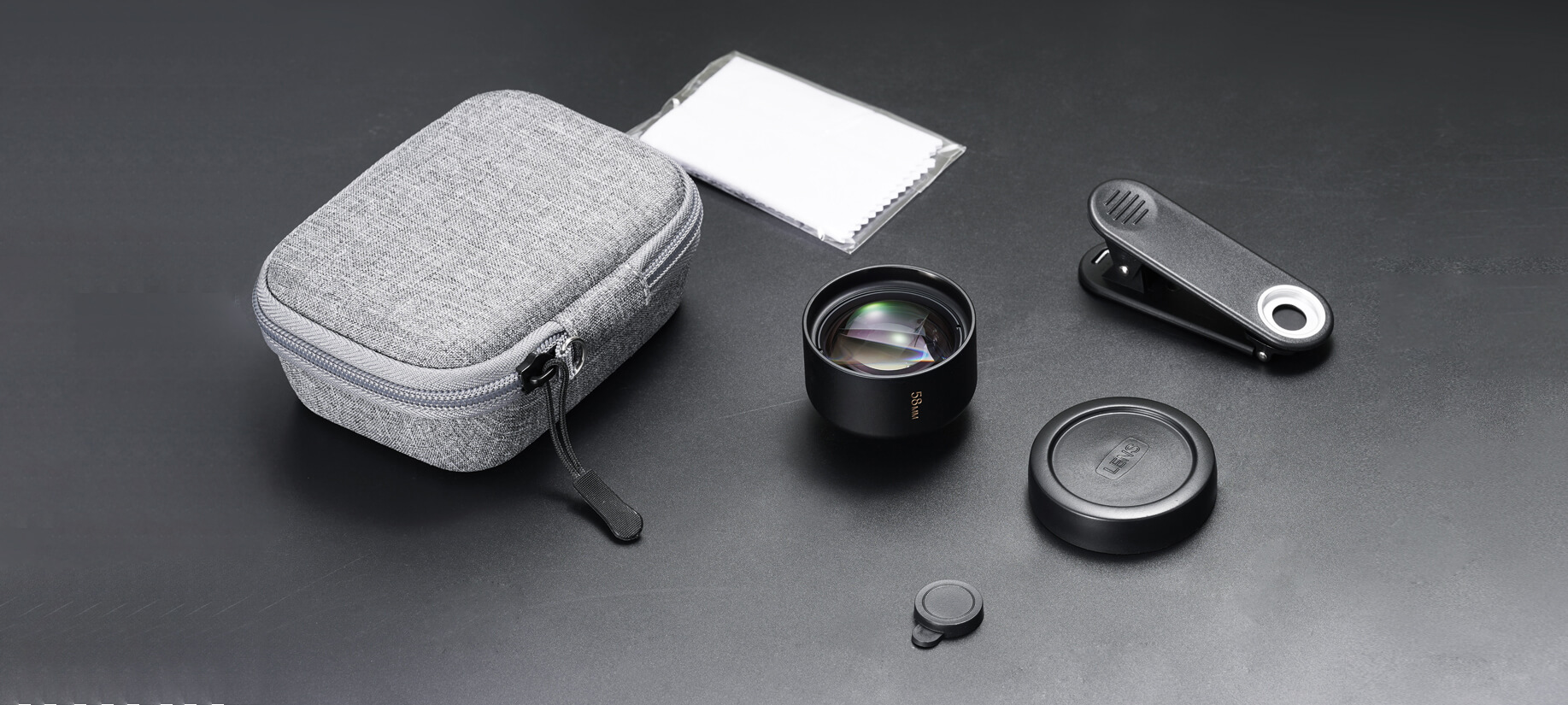 58mm smart phone lens