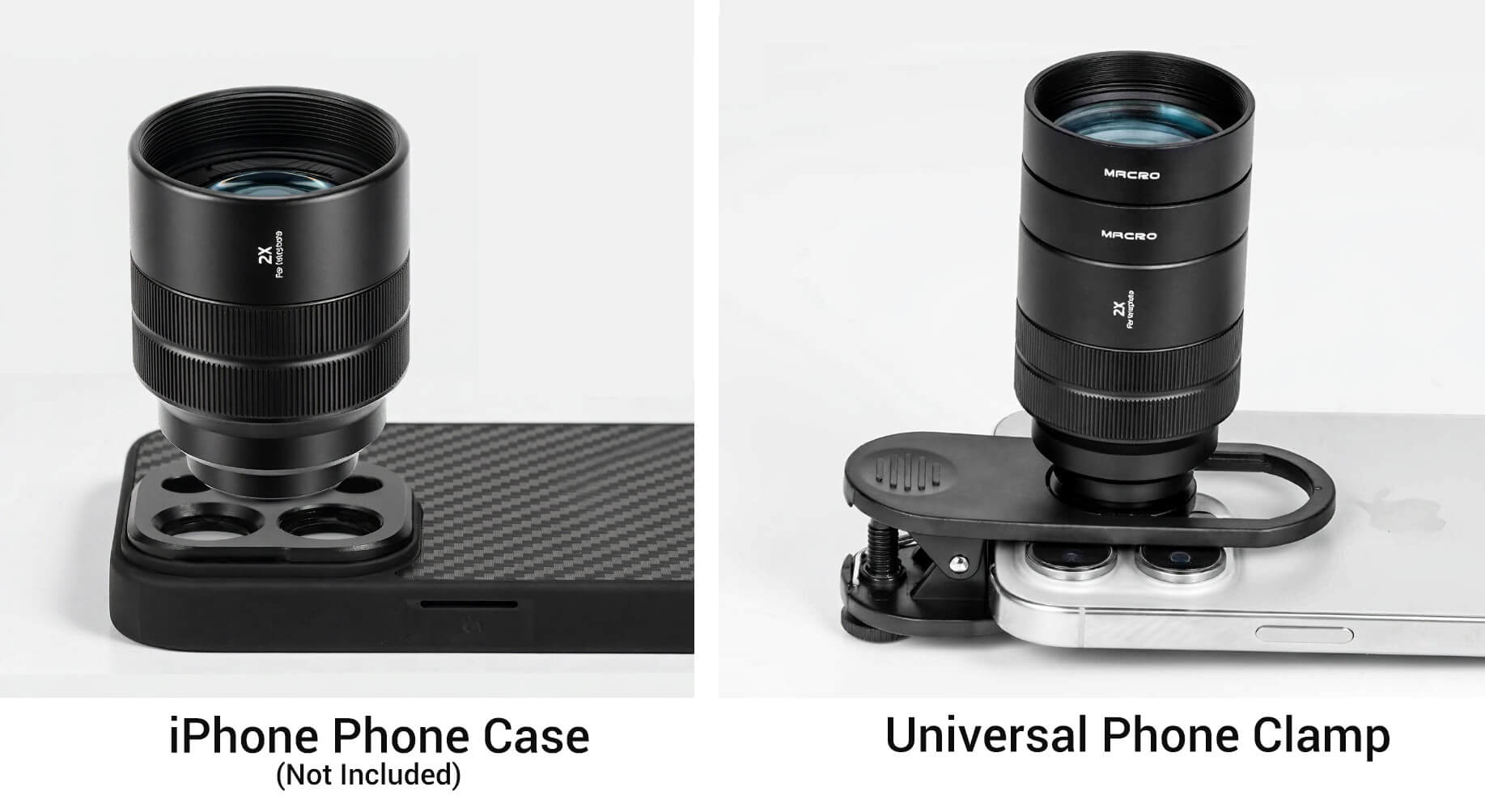 Smart Phone Lens 2X Telephoto Macro Lens Kit Smart Phone Lens 2X Telephoto Macro Lens Kit